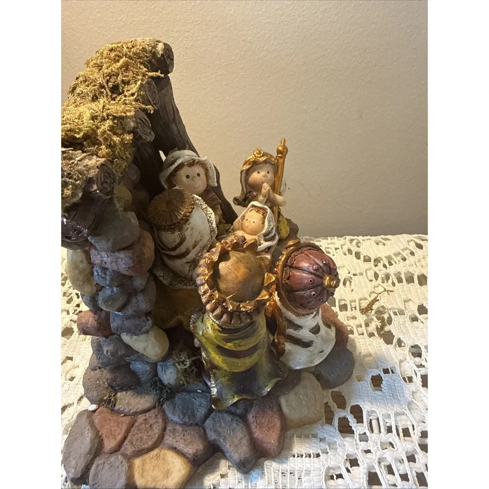 Nativity Home & Garden Party Christmas Pageant. One Large Piece‎ Boxed